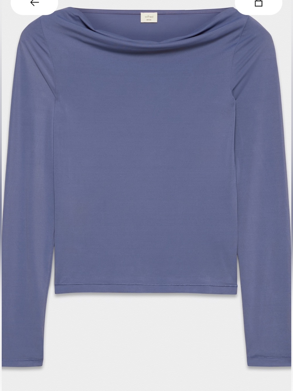 Wilfred Beverly Top Nightshade Blue